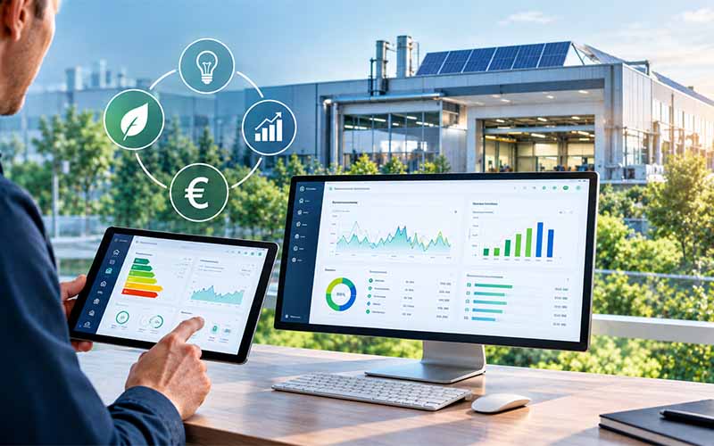 Riduzione dei costi di energia nelle aziende con mcubo IoT